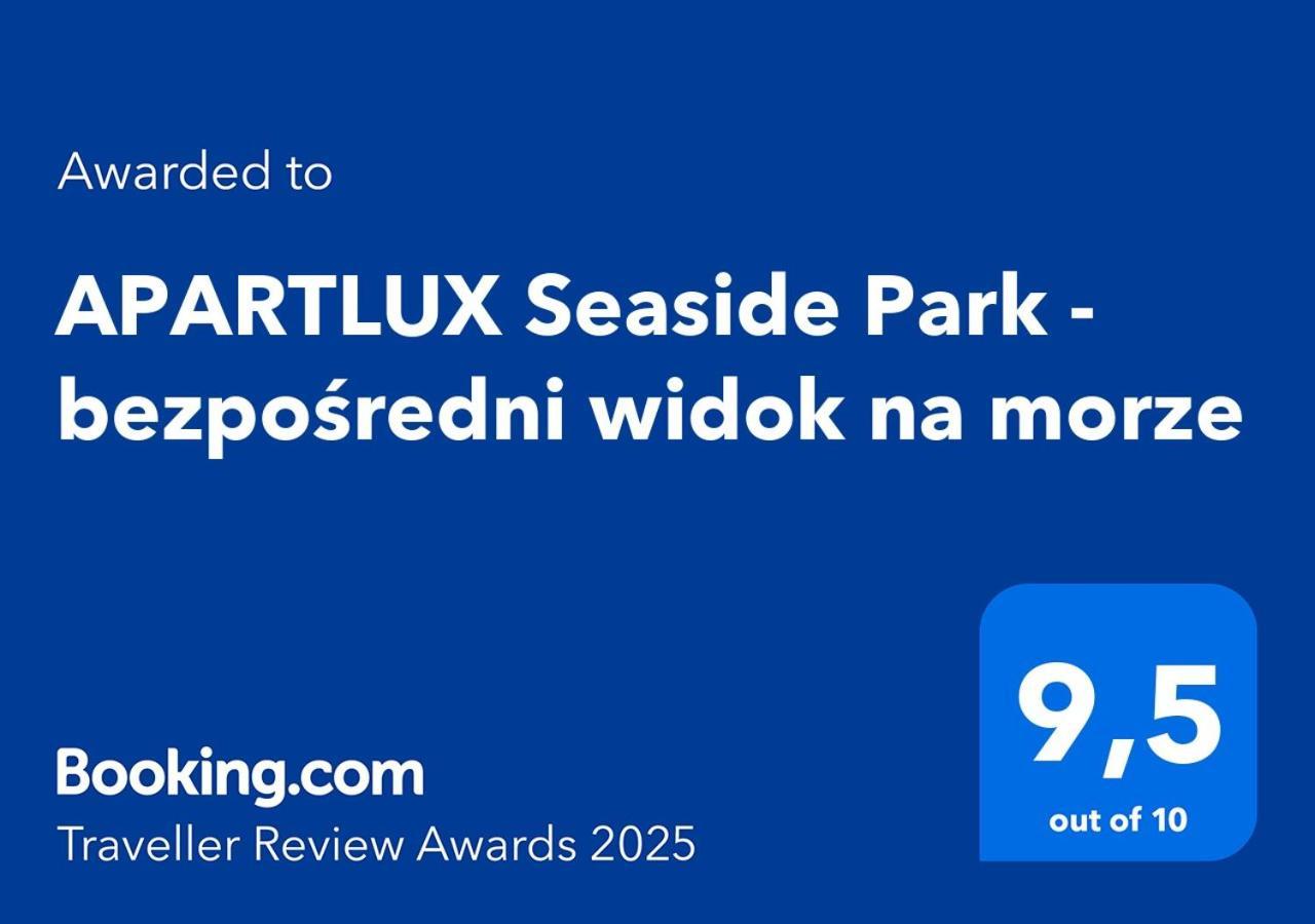 Apartlux Seaside Park - Bezpośredni Widok Na Morze Kołobrzeg